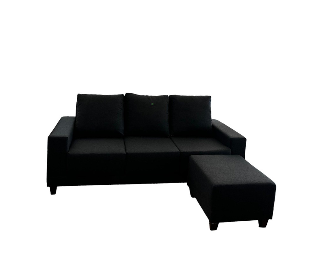 SILLON ECLIPSE 3 CPOS G3 129203 ALPHA GRAFITO CON BANQUETA