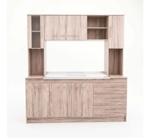 COCINA COMPACTA ORLANDI 322 1.80 ABEDUL