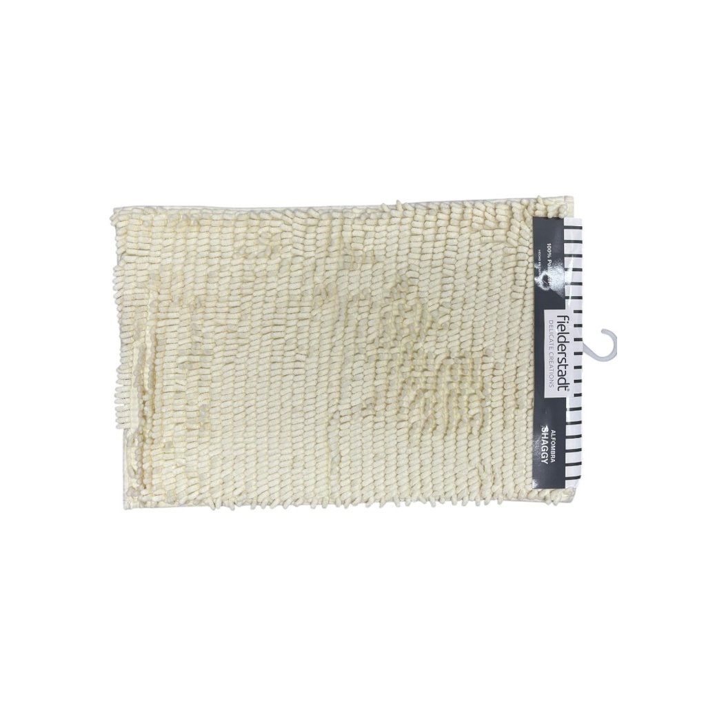 ALFOMBRA DE BAÑO SHAGY BUCLE LISA 60X40 CM COLOR