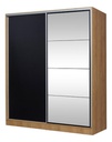 PLACARD RICCHEZZE MURANO 1.80M HICKORY/NEGRO 35231796