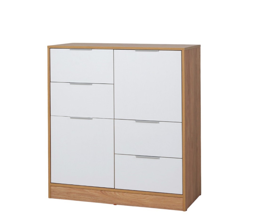 COMODA RICCHEZZE MURANO HICKORY/BLANCO 35208289