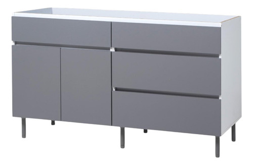 BAJO MESADA RICCHEZZE LIVORNO 1.40 GRIS POLAR 35604763