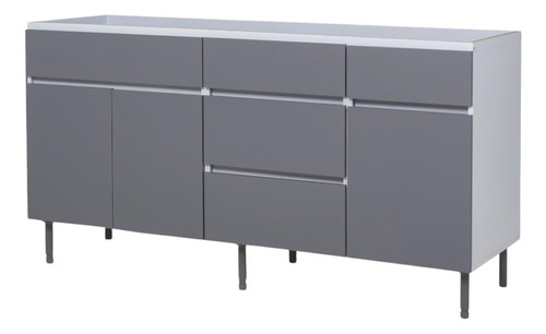 BAJO MESADA RICCHEZZE LIVORNO 1.60 GRIS POLAR 35604863