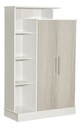 MULTIFUNCION MUEBLES MAXIMO 58005 2P BLANCO/GRIS