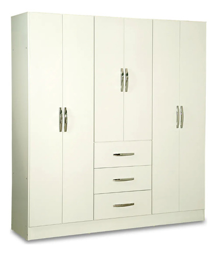 ROPERO FAMILY MUEBLES MAXIMO 66000 6P BLANCO