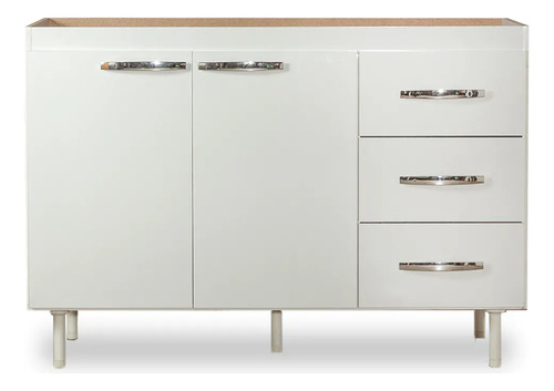 BAJO MESADA MUEBLES MAXIMO 72220 120 BLANCA