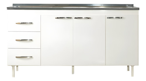 BAJO MESADA MUEBLES MAXIMO 72260 160 BLANCA