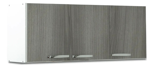 ALACENA MUEBLES MAXIMO 72125 120 GRIS/BLANCA