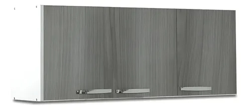 ALACENA MUEBLES MAXIMO 72125 120 GRIS/BLANCA