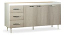 BAJO MESADA MUEBLES MAXIMO 72265 160 GRIS/BLANCA
