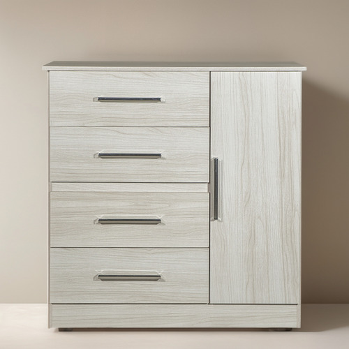 COMODA MUEBLES MAXIMO 50007 1P 4C MARFIL