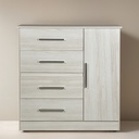 COMODA MUEBLES MAXIMO 50007 1P 4C MARFIL