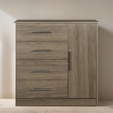 COMODA MUEBLES MAXIMO 50009 1P 4C DAKOTA