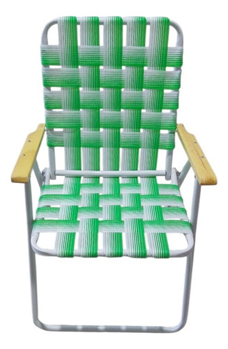 REPOSERA 1 POSICION 5 TIRAS VERDE MANZANA Y BLANCO
