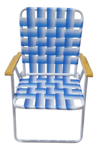 REPOSERA 1 POSICION 5 TIRAS AZUL Y BLANCO