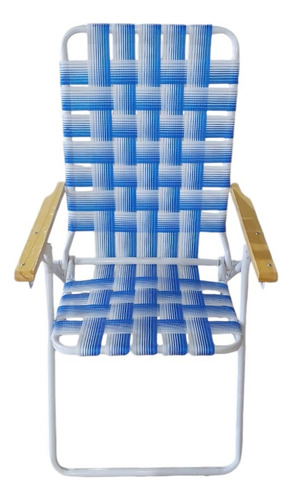 REPOSERA 5 POSICIONES 5 TIRAS AZUL Y BLANCO