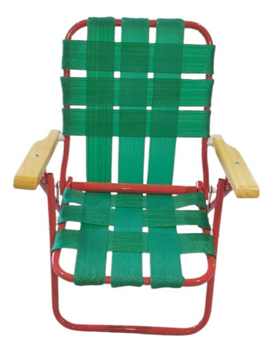 REPOSERA INFANTIL VERDE CAÑO ROJO