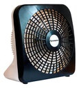 TURBO VENTILADOR DECO INDELPLAS IV D12" NEGRO