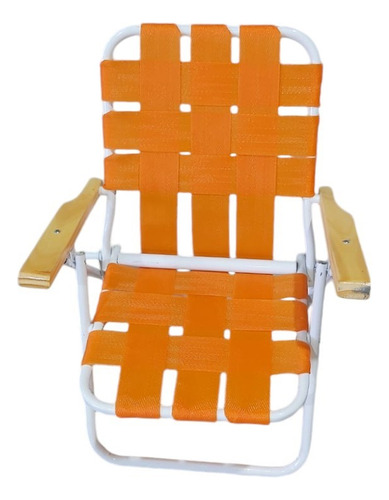 REPOSERA INFANTIL NARANJA CAÑO BLANCO