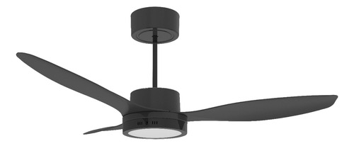 VENTILADOR DE TECHO INDELPLAS IVT47" 01P NEGRO CON PLAFON