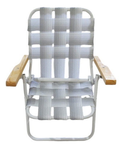REPOSERA INFANTIL GRIS Y BLANCA