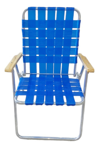 REPOSERA ALUMINIO 1 POSICION AZUL
