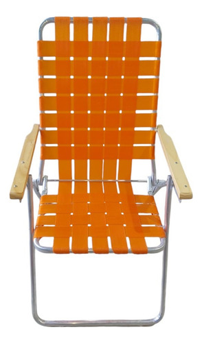 REPOSERA ALUMINIO 5 POSICIONES 5 TIRAS NARANJA