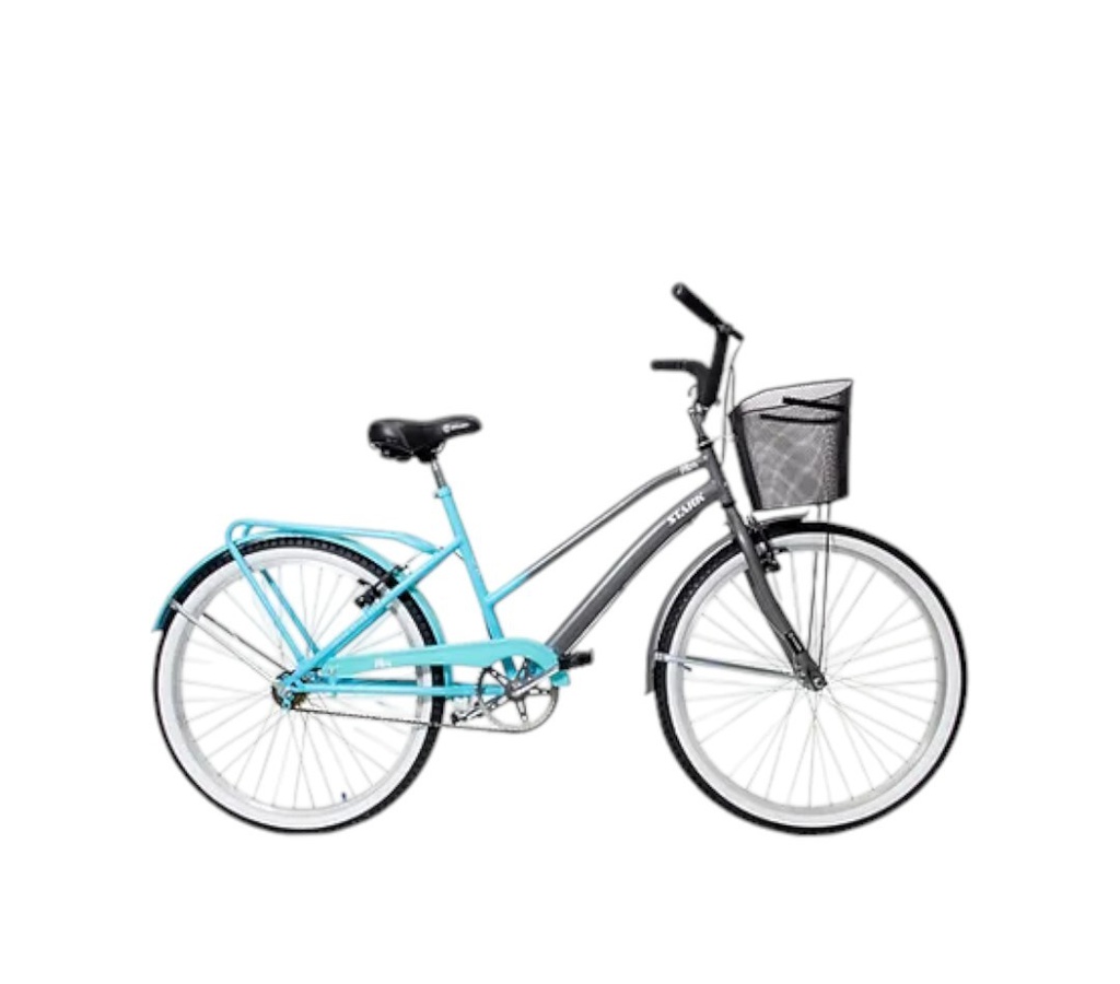 BICICLETA STARK 6058 ALBA ROD 26 GRIS TURQUESA