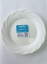 PLATO POSTRE NADIR 534202 JASMIN OPALINE Ø19 CM