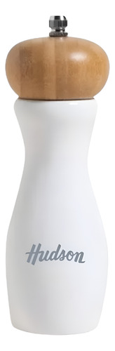MOLINILLO DE MADERA HUDSON MOLI03 15 CM BLANCO