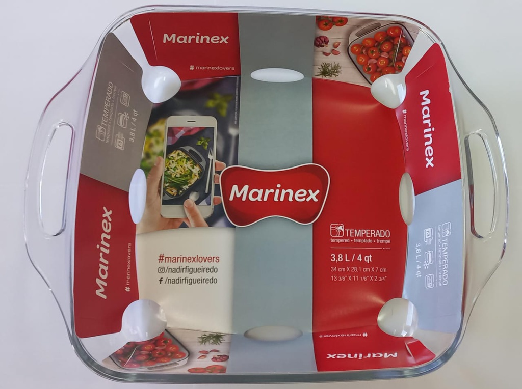 FUENTE CUADRADA MARINEX 622403 SELETTA 3,8 LT.