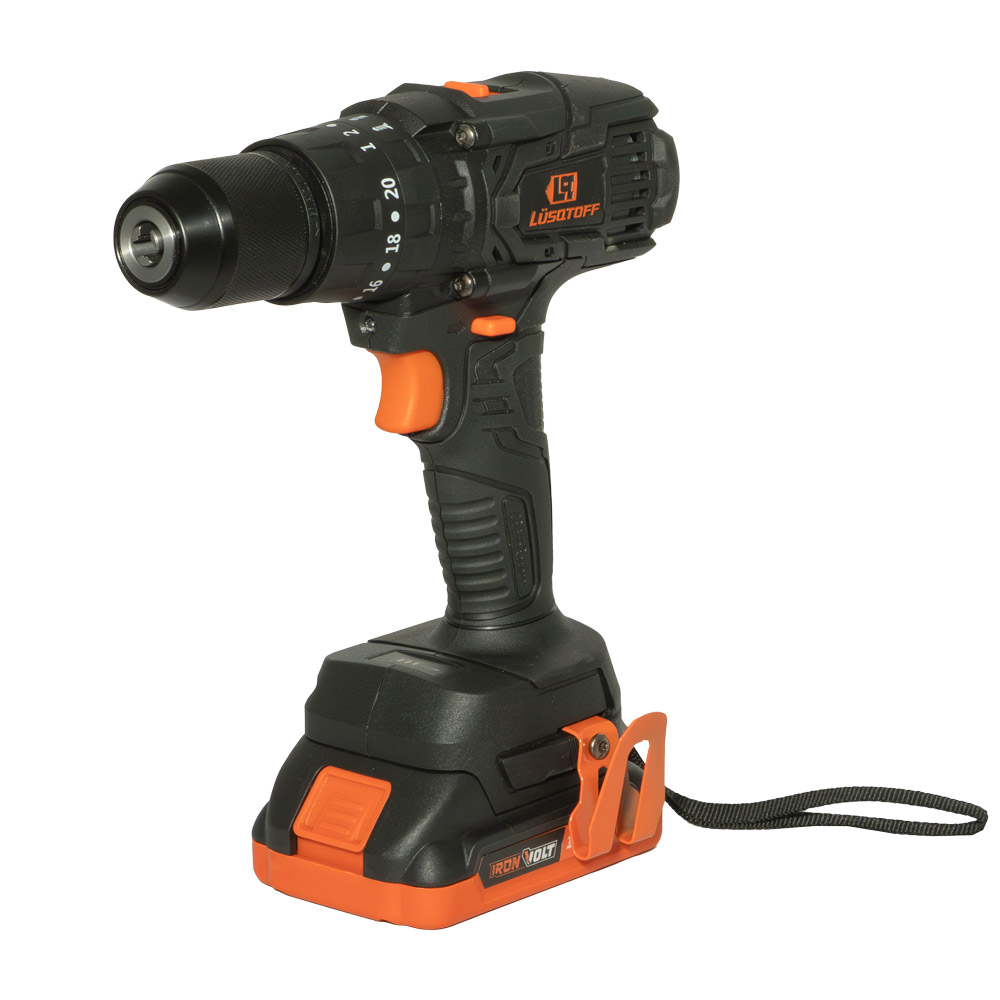 TALADRO LUSQTOFF TIL80-9BK A BATERIA CON PERCUTOR