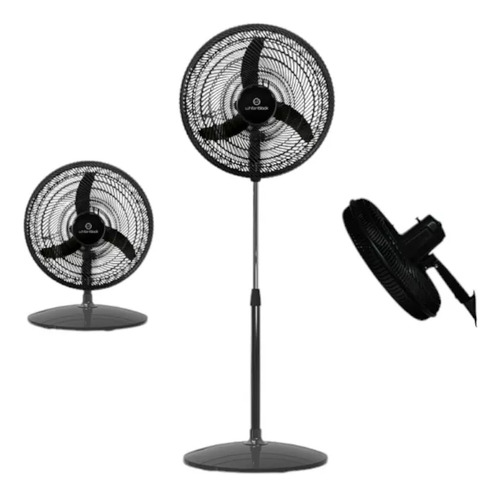VENTILADOR DE PIE WHITENBLACK 18" WBVPWB18K CUOTAS MELI