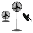 VENTILADOR DE PIE WHITENBLACK 18&quot; WBVPWB18K CUOTAS MELI