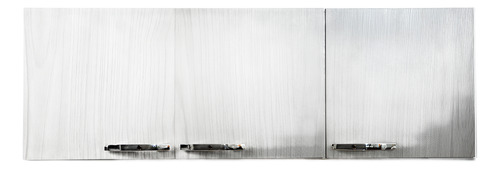 ALACENA MUEBLES MAXIMO 72145 140 GRIS/BLANCA CUOTA MELI