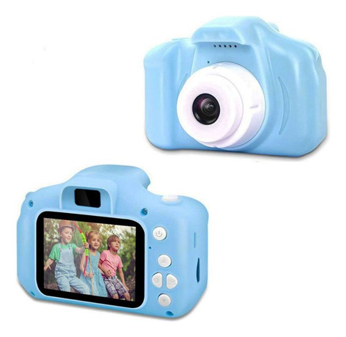 CAMARA DE FOTOS SUONO AYV0268 COMPACTA 12MPX CELESTE