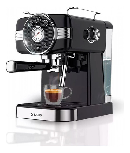 CAFETERA SUONO HOG0156 VINTAGE 20 BARES NEGRA