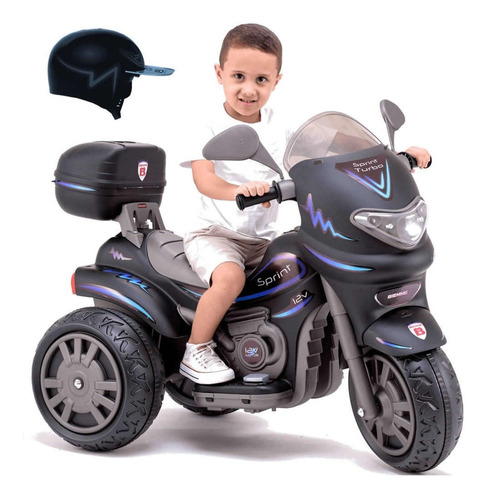 MOTO 12V BIEMME N°677 SPRINT TURBO NEGRA