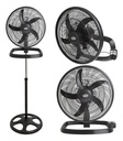 VENTILADOR MULTIFUNCION STAR TRAK STP31-18P 3 EN 1 NEGRO 18&quot;