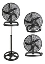 VENTILADOR MULTIFUNCION STAR TRAK STP31-18P 3 EN 1 NEGRO 18&quot;
