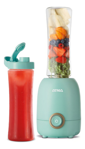 LICUADORA ATMA LP8445BAP PERSONAL AZUL CON VASO
