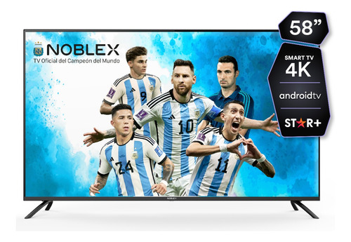 SMART TV NOBLEX DB58X7550 LED ANDROID TV 4k 58 PULG.