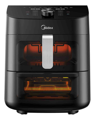 FREIDORA DE AIRE MIDEA AF-D211BAR1 11 LITROS 2 ZONAS