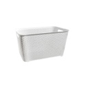 CESTO RATAN DEL PLASTIC COD.955 RECTANGULAR