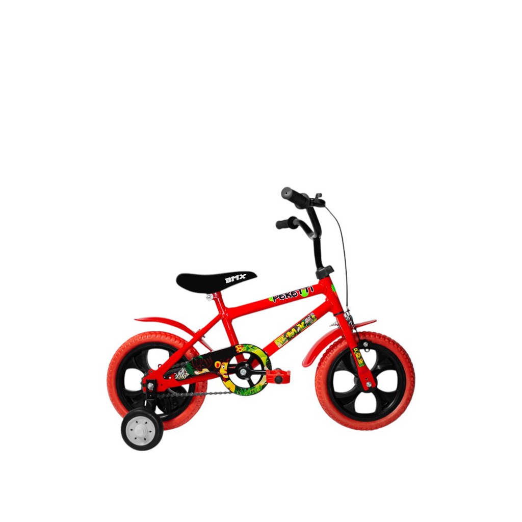 BICICLETA PERETTI 0010170 R12 VARON ROJO