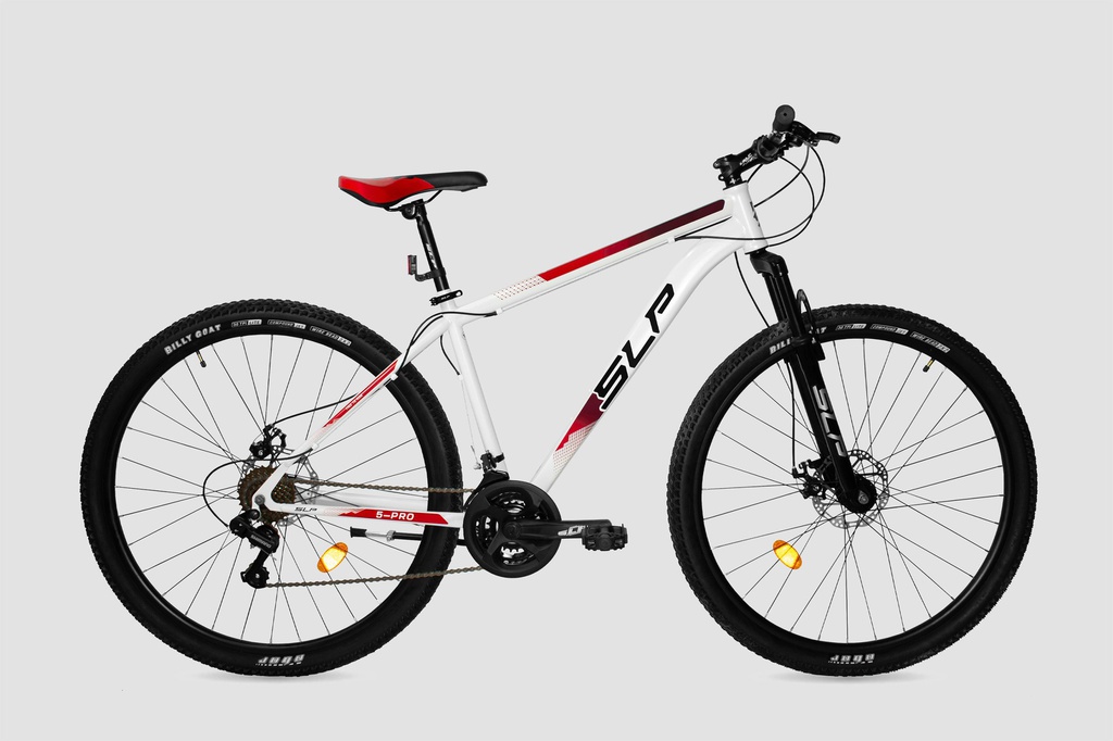 BICICLETA SLP MTB 5 PRO R29 T18 BLANCO NEGRO ROJO 0017191
