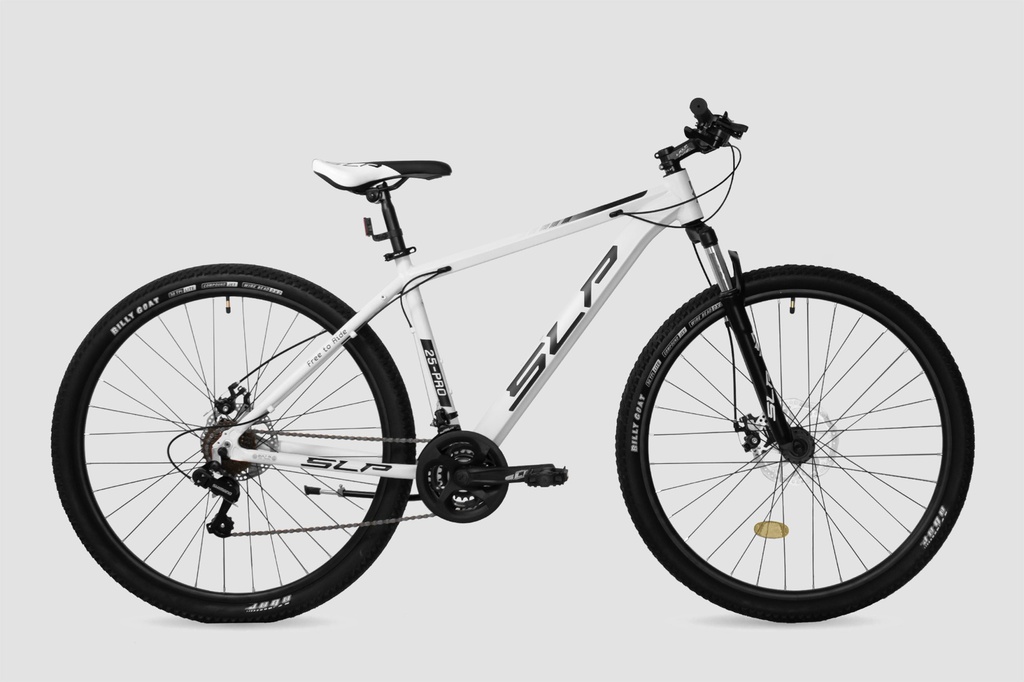 BICICLETA SLP MTB 25 PRO R29 T18 BLANCO NEGRO GRIS