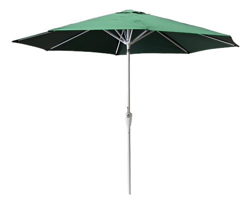 SOMBRILLA LAURY GB250 2,5 MT CAÑO ACERO POLIÉSTER VERDE RECLINABLE 13883