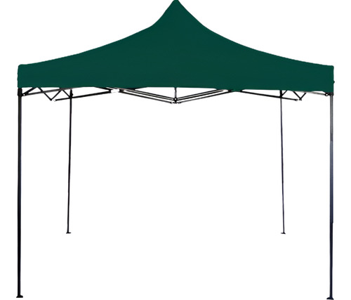 GAZEBO LAURY ART. 16763 PLEGABLE 3x3  MT. CAÑO ACERO OXFORD VERDE