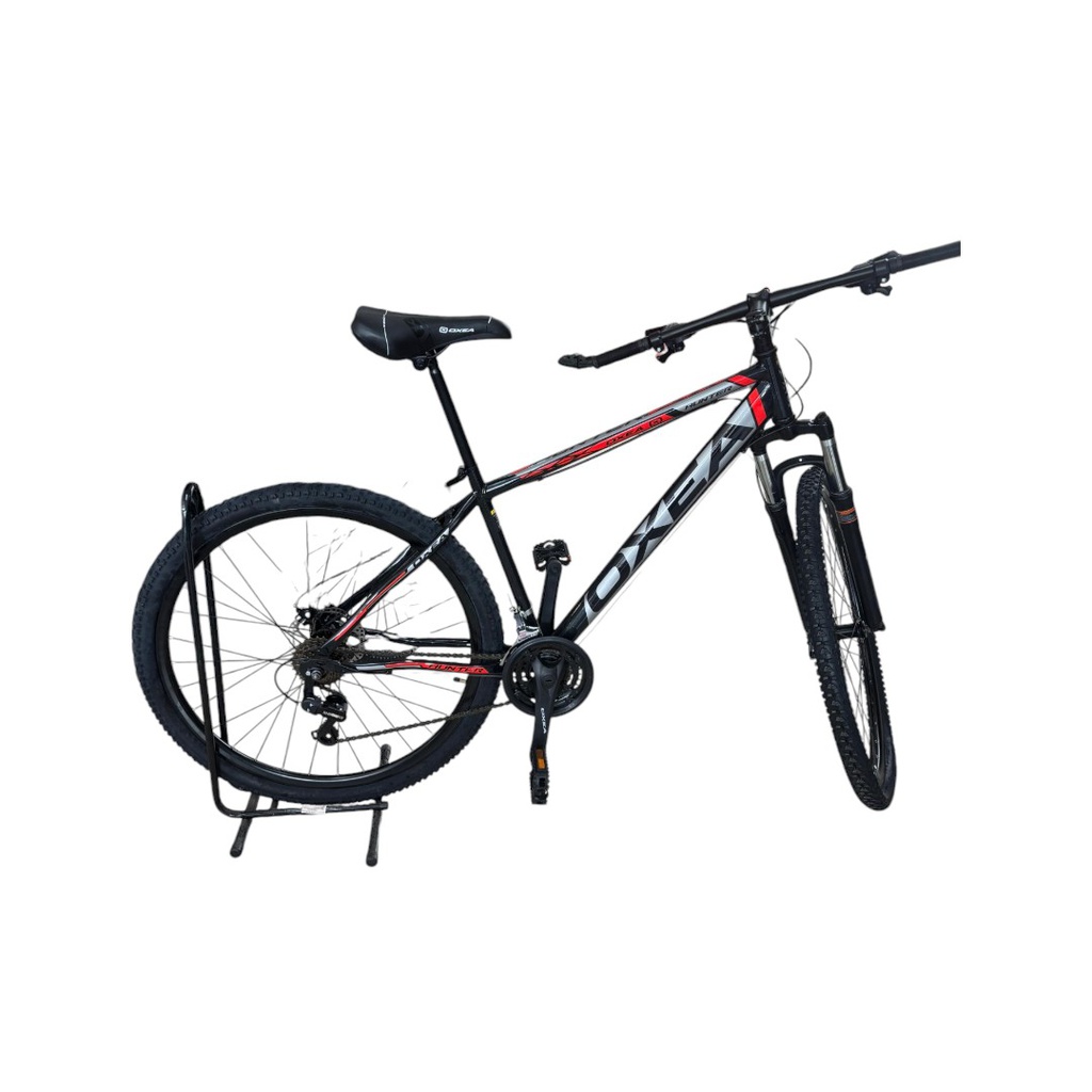 BICICLETA OXEA HUNTER R29 OHUN290NE NEGRO ROJO
